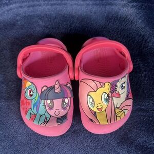 My Little Pony Crocs Pink Children Size 4‎